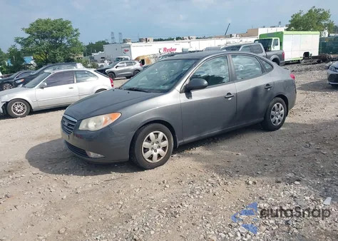 2008 Hyundai Elantra Gls/Se из США, поврежденный, VIN KMHDU46D18U365617